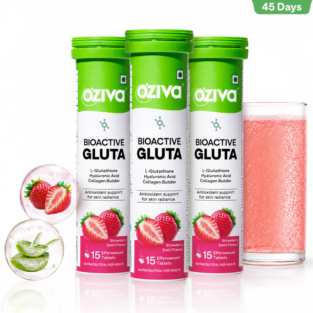 glutathione hyaluronic acid Buy OZiva Bioactive Gluta Online to reduce pigmentation