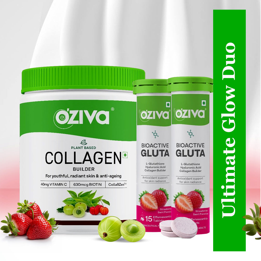 glutathione collagen glow benefits and side effects Women's Ultimate Glow Routine – OZiva