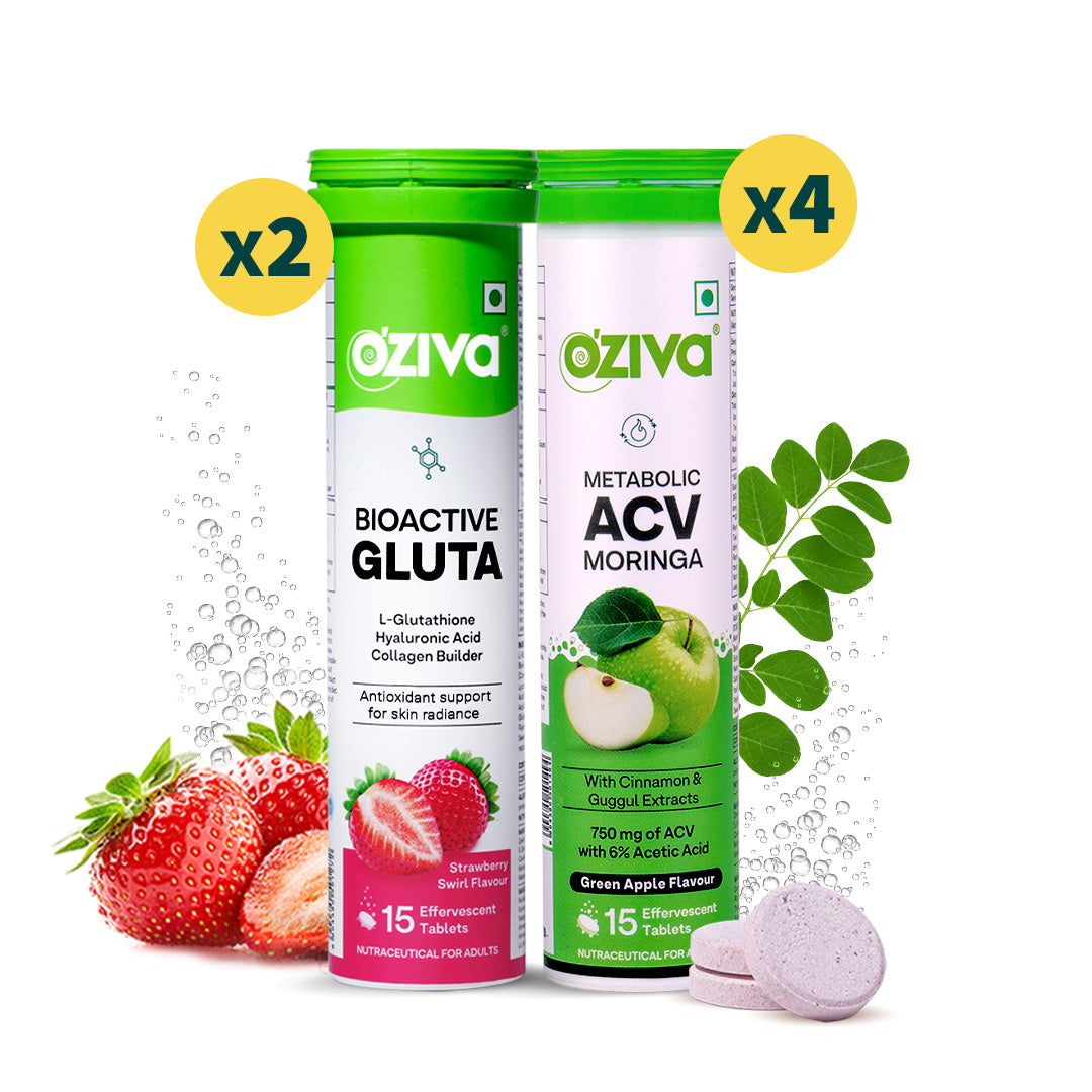 Glow & Craving Balance Duo OZiva Glow & Craving Balance Duo OZiva