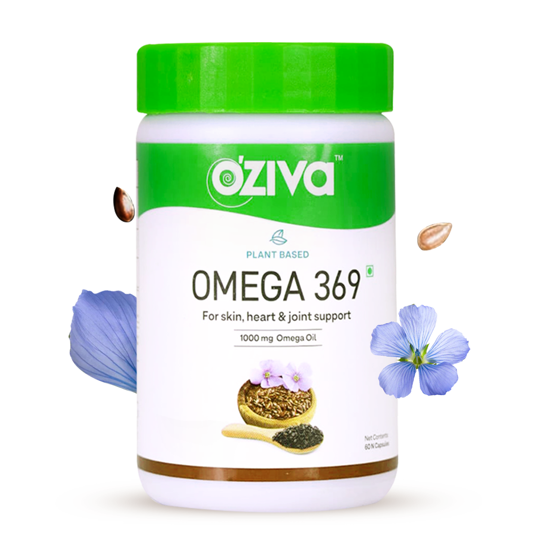 OZiva Plant Based Omega 369 For Heart Skin Joint Health Vegetarian oziva-plant-based-omega-369-for-heart-skin-joint-health-vegetarian