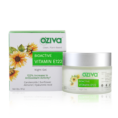 OZiva Bioactive Vitamin E122 Night Gel