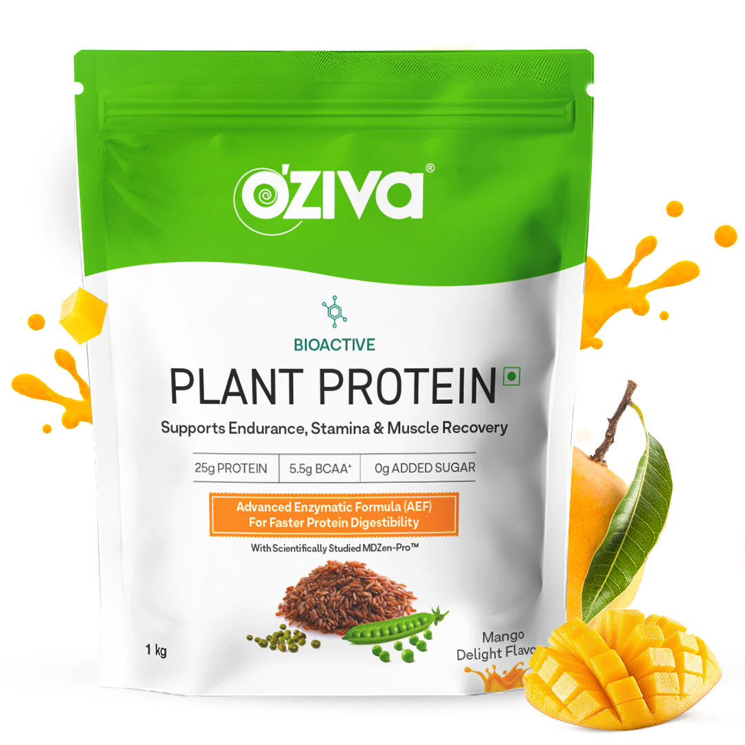 Bioactive Plant Protein Powder| 25gms Protein| No Added Sugar & No Bloating| Faster Absorption & Better Digestion