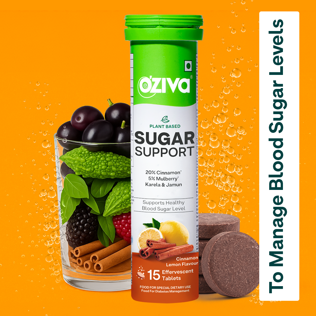 Sugar Support Effervescent | For Blood Sugar Management | With Reducose®