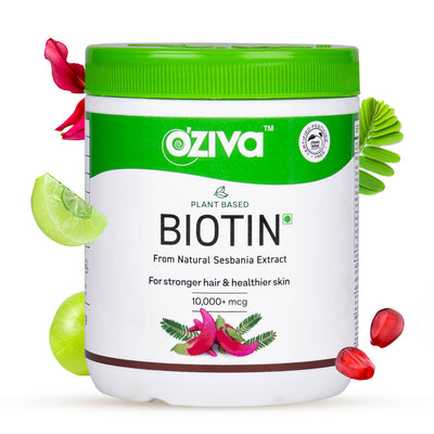 Biotin 10,000+ mcg for Improved Hair Density