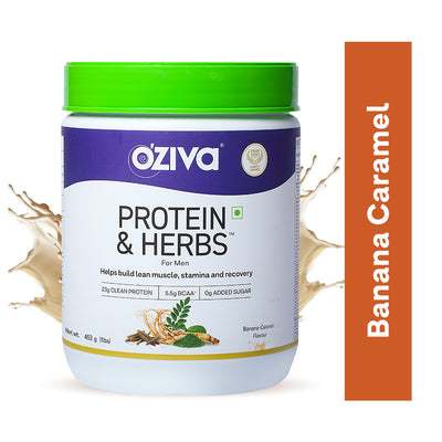 Protein & Herbs for Men - Banana Caramel