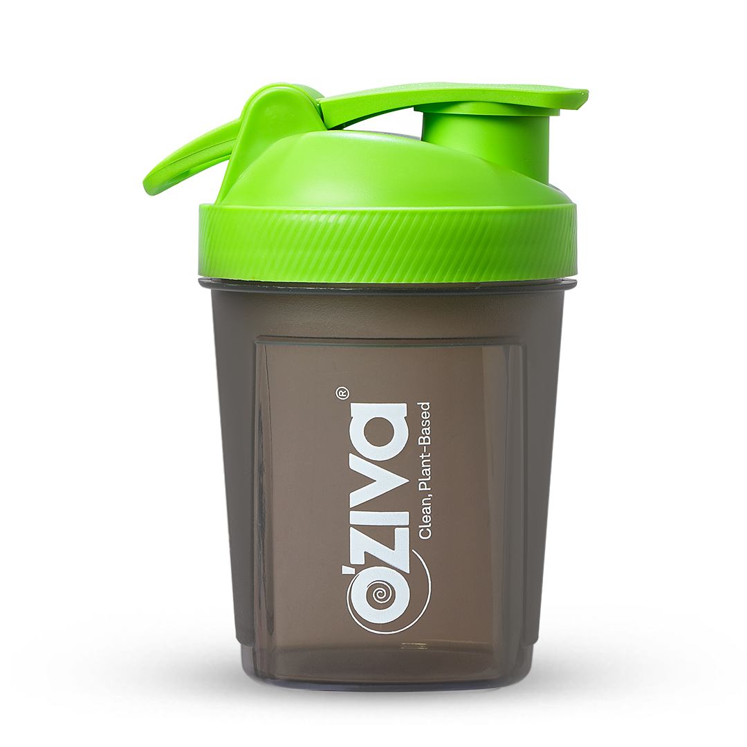 Mini Shaker, Green Top with Shaker Ball (300ml)