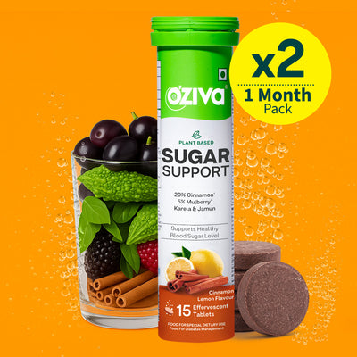 Sugar Support Effervescent | For Blood Sugar Management | With Reducose®
