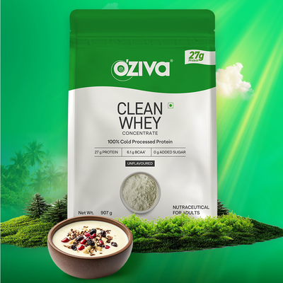 Clean Whey Concentrate| 27g Protein | 100% Cold-Processed
