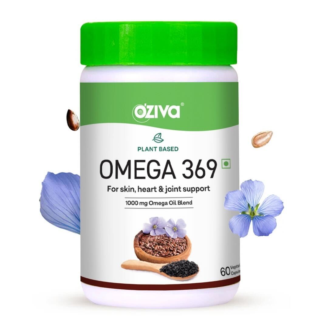 Omega 369 for Healthy Brain, Heart & Joints | 60 Capsules
