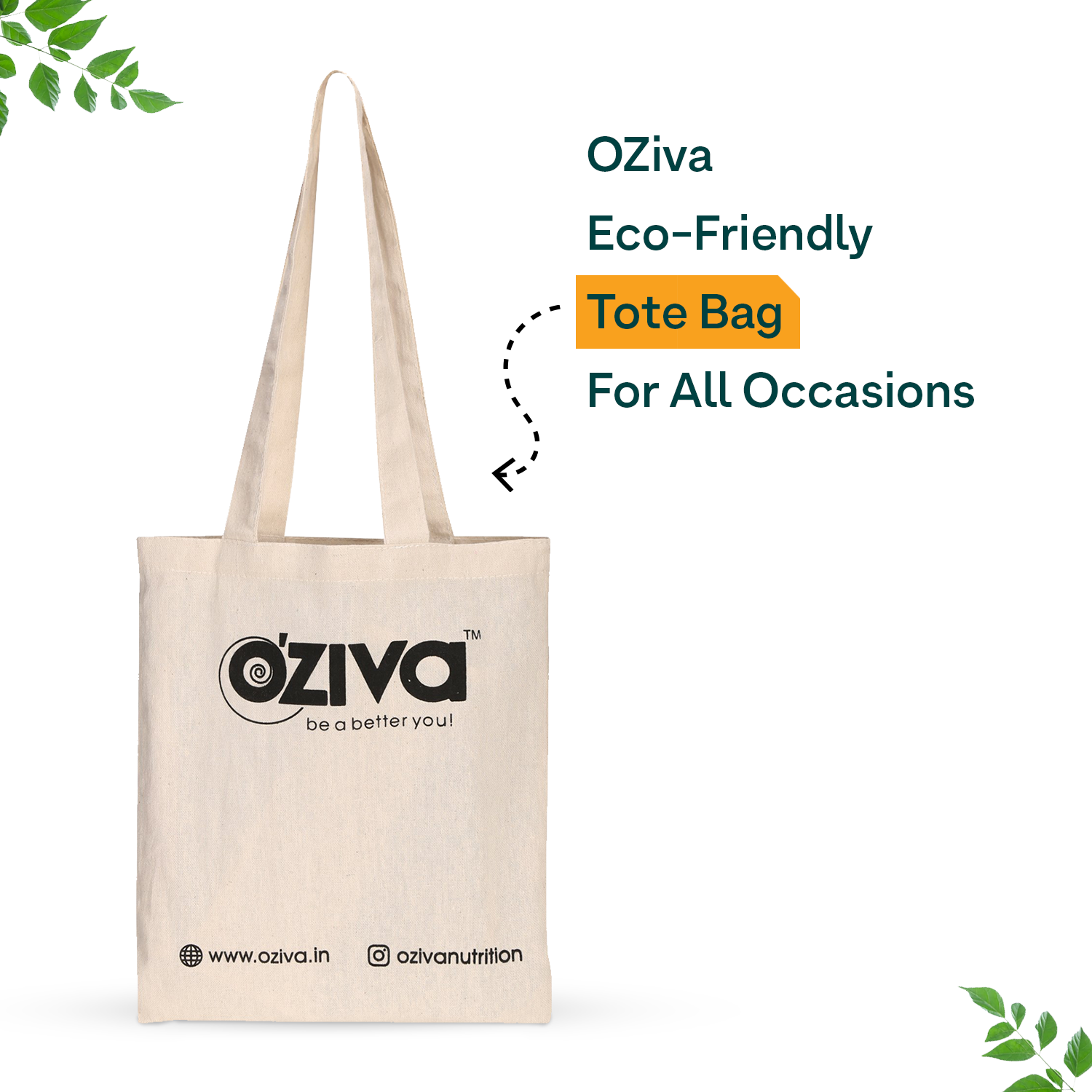 NYRABESPOKE Stylish Eco-Friendly Canvas Tote Bags with Zipper Natural and  Organic Cotton Tote Bag Ideal for Everyday Use, Travel, Women's and College