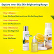 Inner Glō Daily Regime, Combo pack (Inner Glō Skin Brightening Face Wash 100 ml + Inner Glō Skin Brightening Face Serum 30 ml)