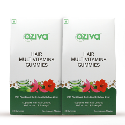 OZiva Biotin Hair Multivitamins Gummies