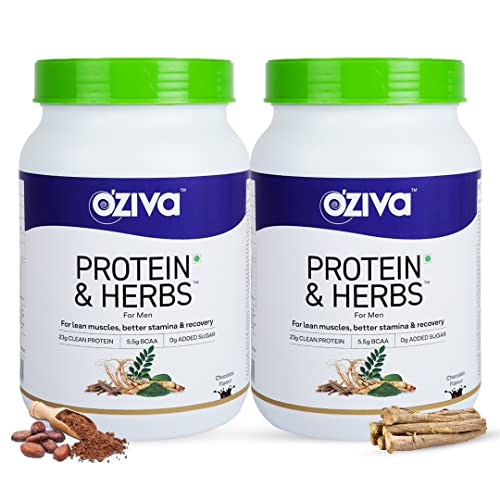 Protein & Herbs for Men- Whey Protein with Ayurvedic Herbs & Multivitamins