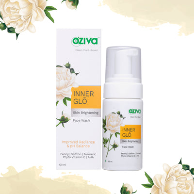 Inner Glō Daily Regime, Combo pack (Inner Glō Skin Brightening Face Wash 100 ml + Inner Glō Skin Brightening Face Serum 30 ml)