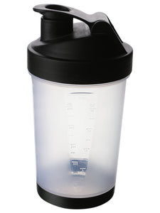 Shaker (500 ml), Black top with Measurement Markings