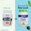 Protein & Herbs for Men- Whey Protein with Ayurvedic Herbs & Multivitamins