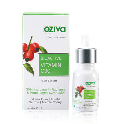 OZiva Bioactive Vitamin C30 Face Serum